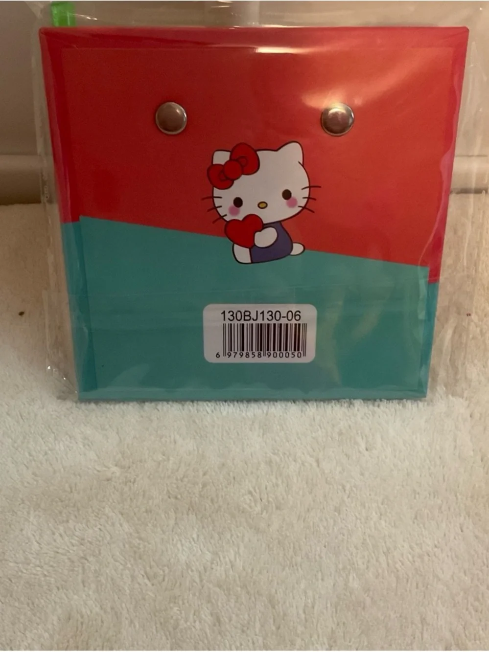 Sanrio Hello Kitty Pink Teal Red Mini Clipboard with Pen